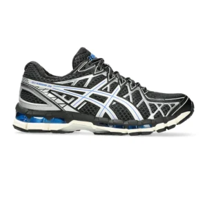 asics gel kayano 20 black pure silver 2025 side 1000x