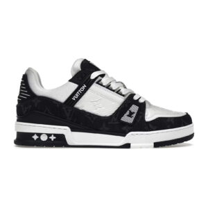 louis vuitton lv trainer white black white product